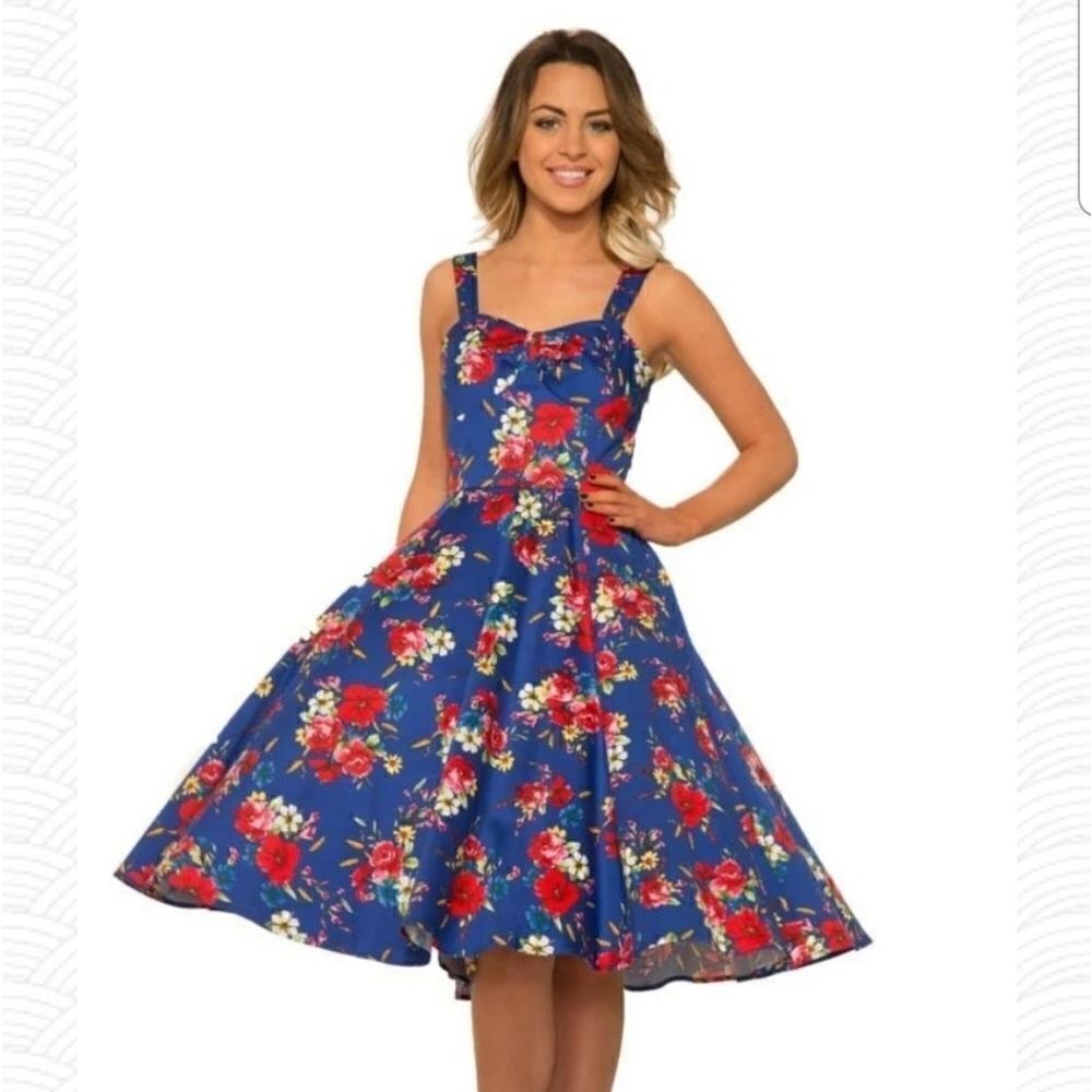 Hearts and Roses swing dress